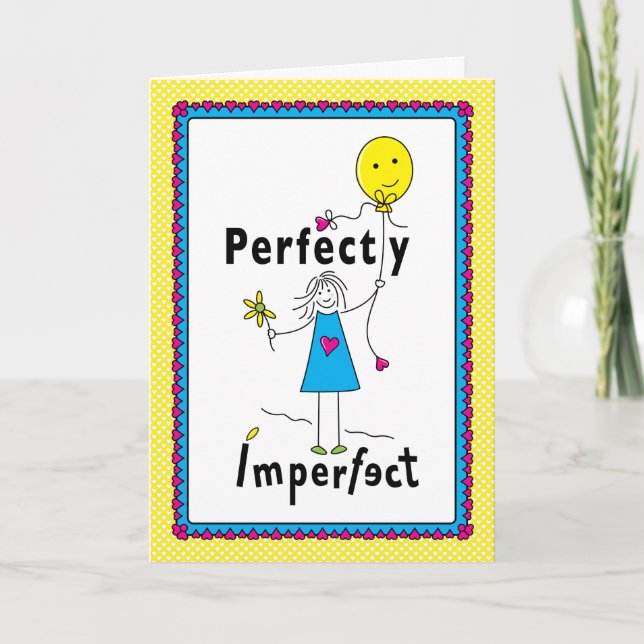 Tarjeta de felicitación 1_imperfecta 5"x7" (Anverso)