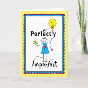Tarjeta de felicitación 1_imperfecta 5"x7"