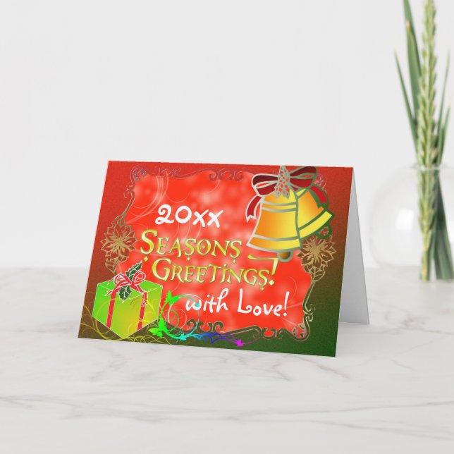 Tarjeta de felicitación 2009 para navidades (Anverso)