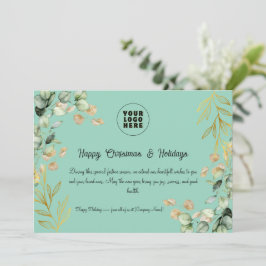 Tarjeta de felicitación 2025 para Navidades corpor