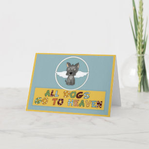 Tarjeta de felicitación 2 para el Mascota Heaven