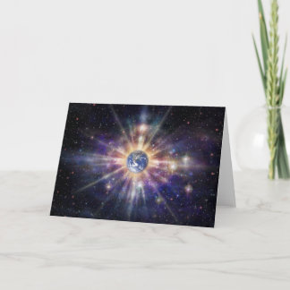 Tarjeta de felicitación 31EarthAuraDos-5.5x7.5