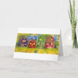 Tarjeta de felicitación 5x7 - Facetas - por Lucie