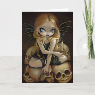 Tarjeta de felicitación "A Candle in Dark"