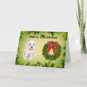 Tarjeta de felicitación A para navidad