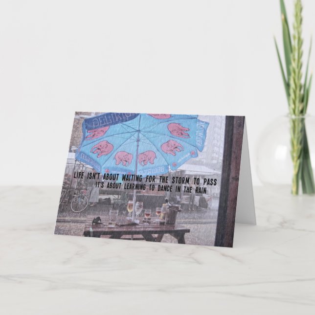 Tarjeta de felicitación ABANDONED (Anverso)