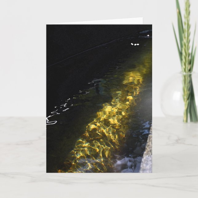 Tarjeta de felicitación abstracta (Anverso)