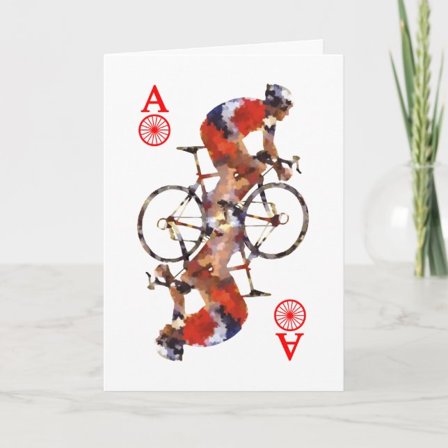 Tarjeta de felicitación Ace of Bikes (Anverso)