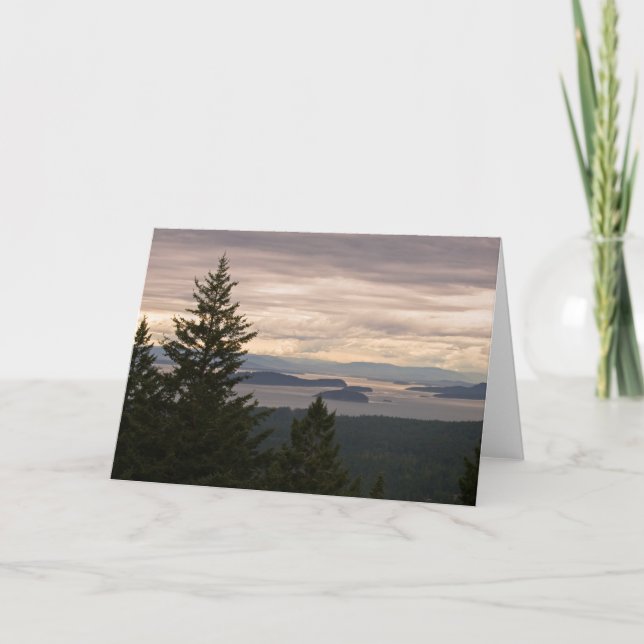 Tarjeta de felicitación adaptable: Islas Pano de (Anverso)