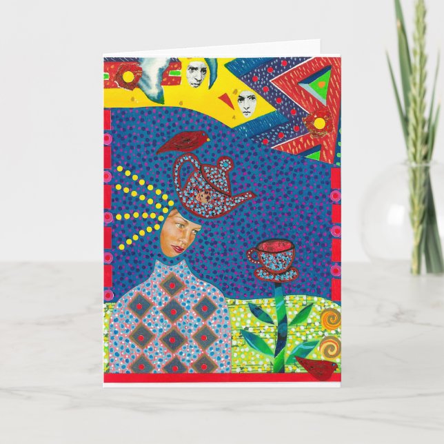 Tarjeta de felicitación Afloat (Anverso)