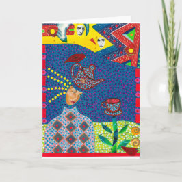 Tarjeta de felicitación Afloat