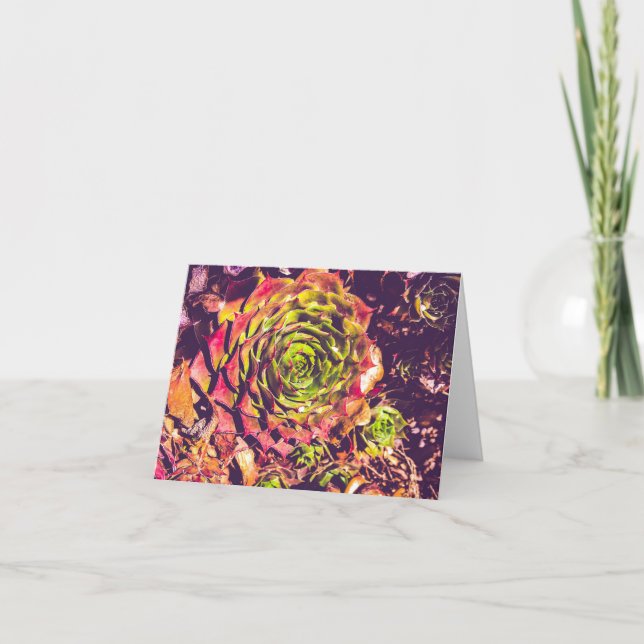 tarjeta de felicitación/agradecimiento vacía (Anverso)