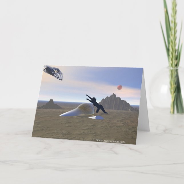 Tarjeta de felicitación ahorrada (Anverso)