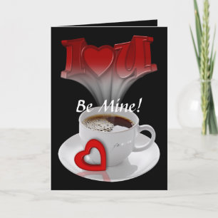 Tarjeta de felicitación al corazón
