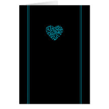 Tarjeta de felicitación al corazón de Filcont mini