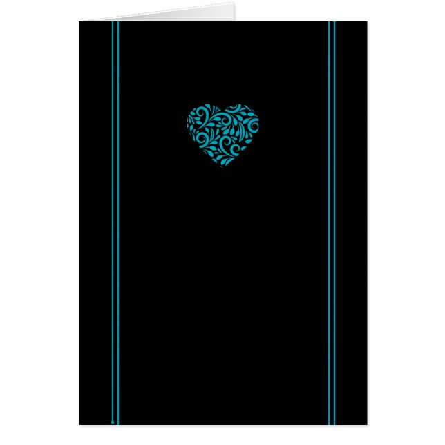 Tarjeta de felicitación al corazón de Filcont mini (Frente)