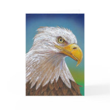 Tarjeta de felicitación American Bald Eagle