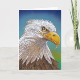 Tarjeta de felicitación American Bald Eagle