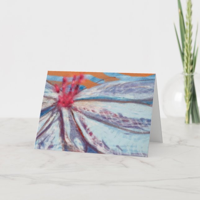 Tarjeta de felicitación amistosa del espacio en (Anverso)