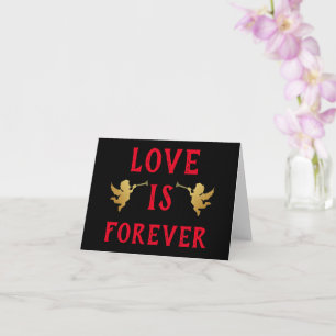 Tarjeta de felicitación Amor es para siempre