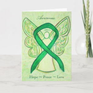 Tarjeta de felicitación Angel de la cinta de sensi