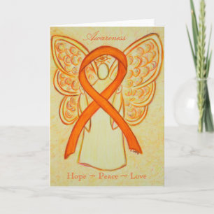 Tarjeta de felicitación Angel de la cinta de sensi