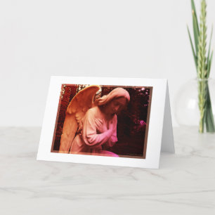 Tarjeta de felicitación Angel (en blanco)