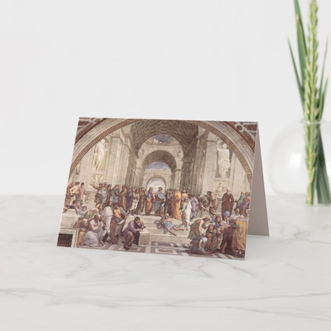 tarjeta de felicitación antigua de la escuela de (Anverso)