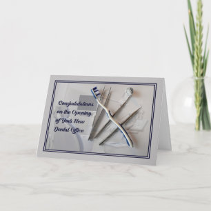 Tarjeta de Felicitación Apertura de Nueva Clínica