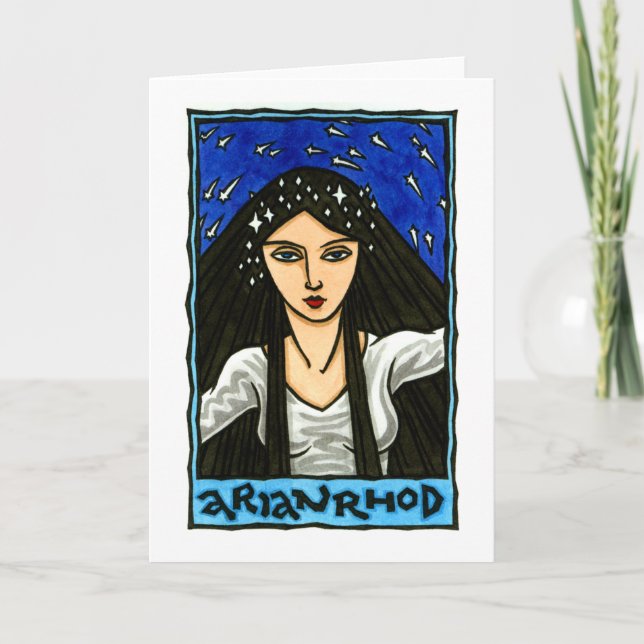 Tarjeta de felicitación Arianrhod (Anverso)