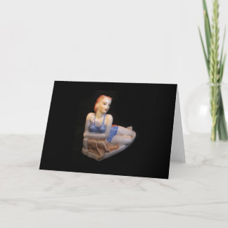 Tarjeta de felicitación Art Deco