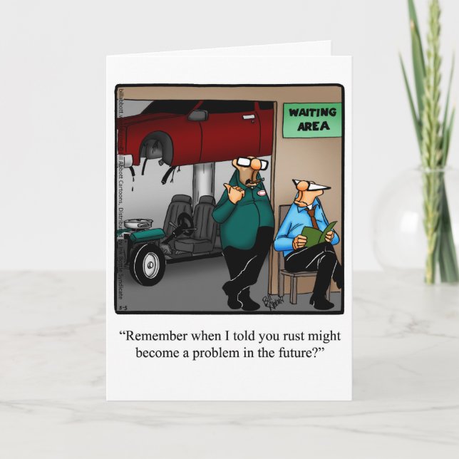 Tarjeta de felicitación automática mecánica de hum (Anverso)