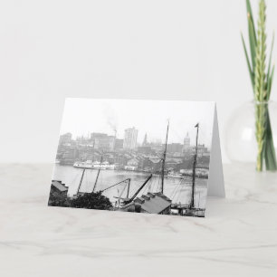 Tarjeta de felicitación Baltimore Maryland 1903