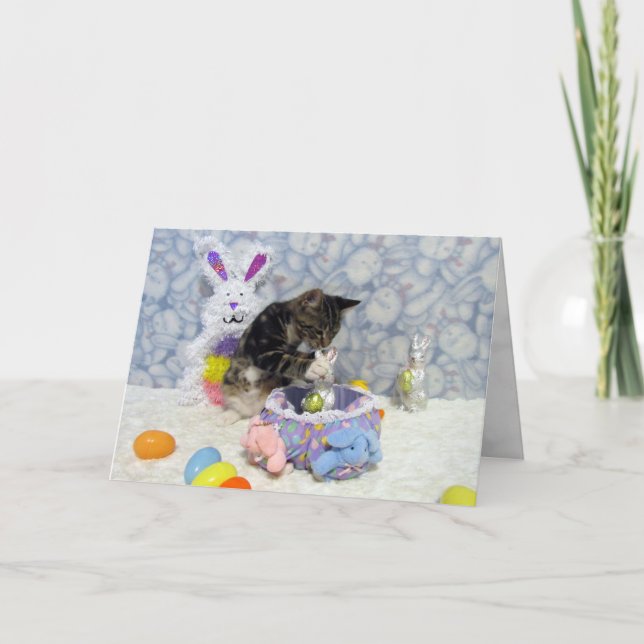 Tarjeta de felicitación Bandit's Easter (3420) (Anverso)