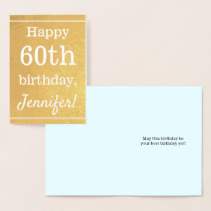 Tarjeta de felicitación básica de cumpleaños númer