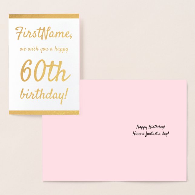 Tarjeta de felicitación básica de cumpleaños númer (Demostración)