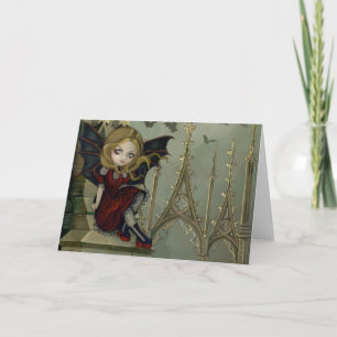 Tarjeta de felicitación "Bats in the Belfry"