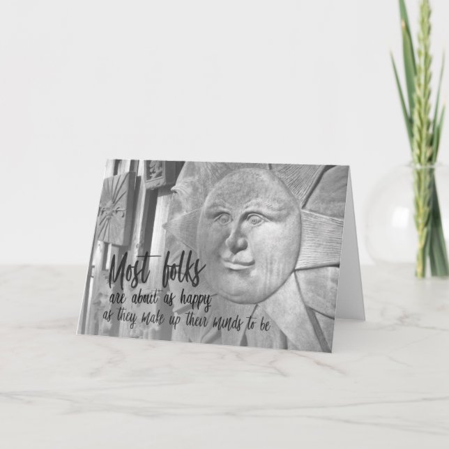 Tarjeta de felicitación BE FELPPPY (Anverso)