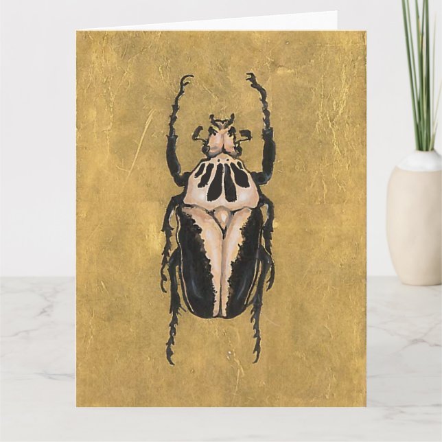 Tarjeta de felicitación Beetle (Anverso)