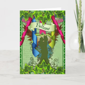Tarjeta de felicitación Beltane Pagan