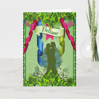Tarjeta de felicitación Beltane Pagan
