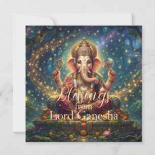 Tarjeta de Felicitación - Bendiciones del Señor Ga