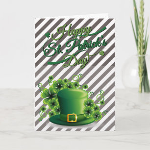 Tarjeta de felicitación benéfica del Día de San Pa