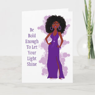 Tarjeta de felicitación Black Girl Magic