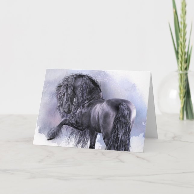 Tarjeta de felicitación Black Pearl (Anverso)