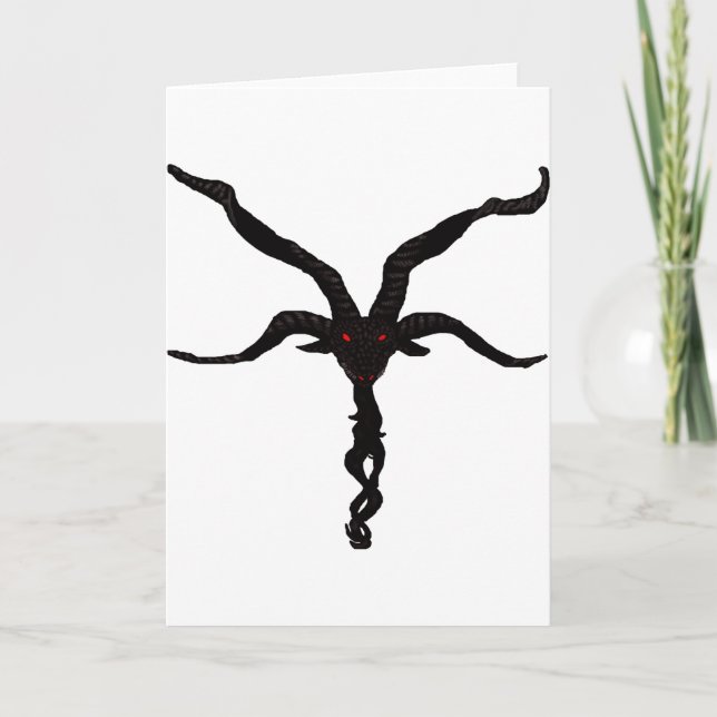 Tarjeta de felicitación Black Star (Anverso)