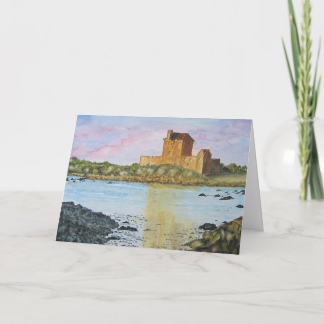 Tarjeta de felicitación Blank Irish Castle (Anverso)