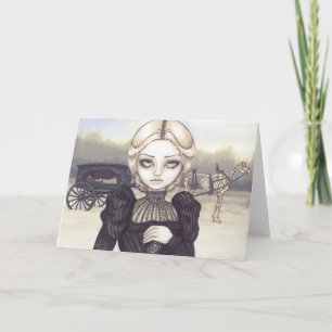 Tarjeta de felicitación "Bleak Mourning"