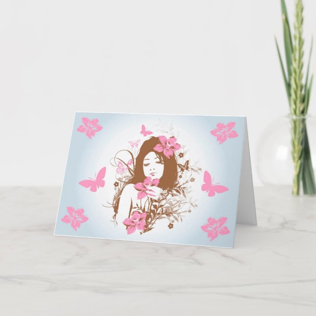 Tarjeta de felicitación BLESSINGS (Anverso)