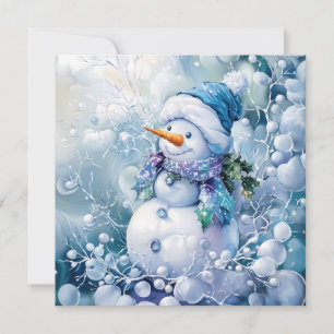 Tarjeta de felicitación Blue Winter
